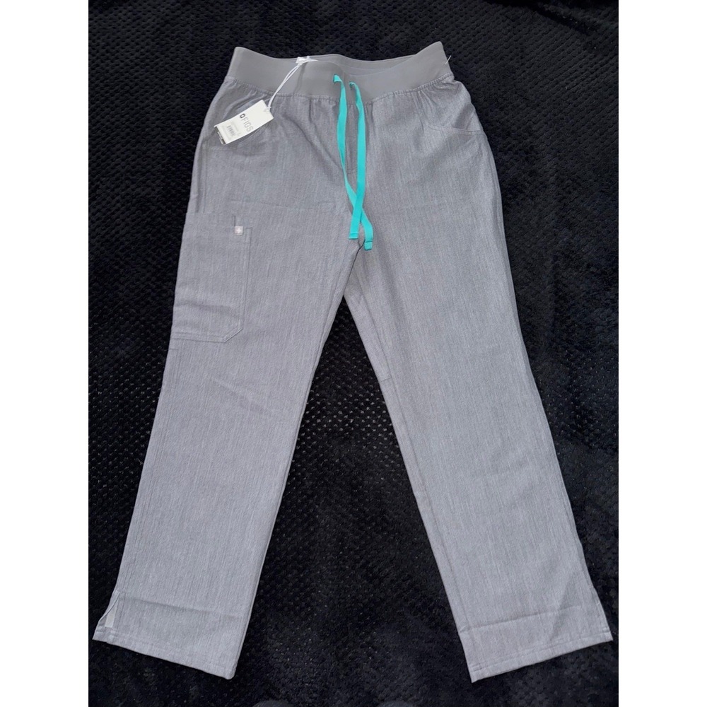 Figs Women's Technical Collection Gray Scrub Pants Size Small NWT